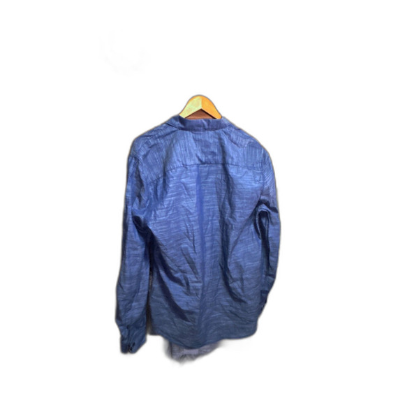 MB Studio Los Angeles Blue Denim Shirt Large - Picture 3 of 7